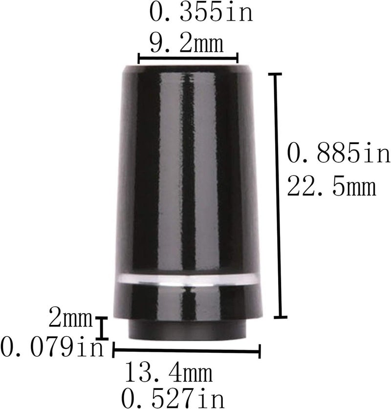 Golf Builder 10pcs/Set Tip Size .355 Golf Ferrules for Taper Tip Iron Wedge - Image 3